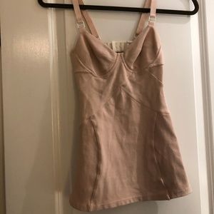 Wilfred light pink form-fitted camisole